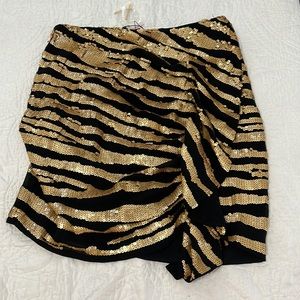 Nastygal sequin mini skirt